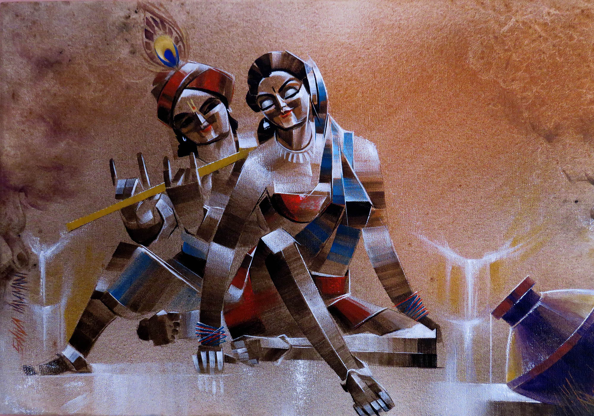 ಉಡುಪಿ: ಶಿವ ಹಾದಿಮನಿ‘ಡೈಮಂಡ್ ಸ್ಟ್ರೋಕ್’; ಕಲಾಕೃತಿಗಳ ಪ್ರದರ್ಶನ